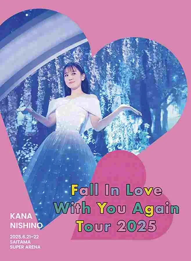 Kana Nishino Fall In Love With You Again Tour 2025